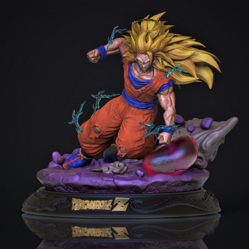 File in 3D Goku SSJ3 - Dragon Ball