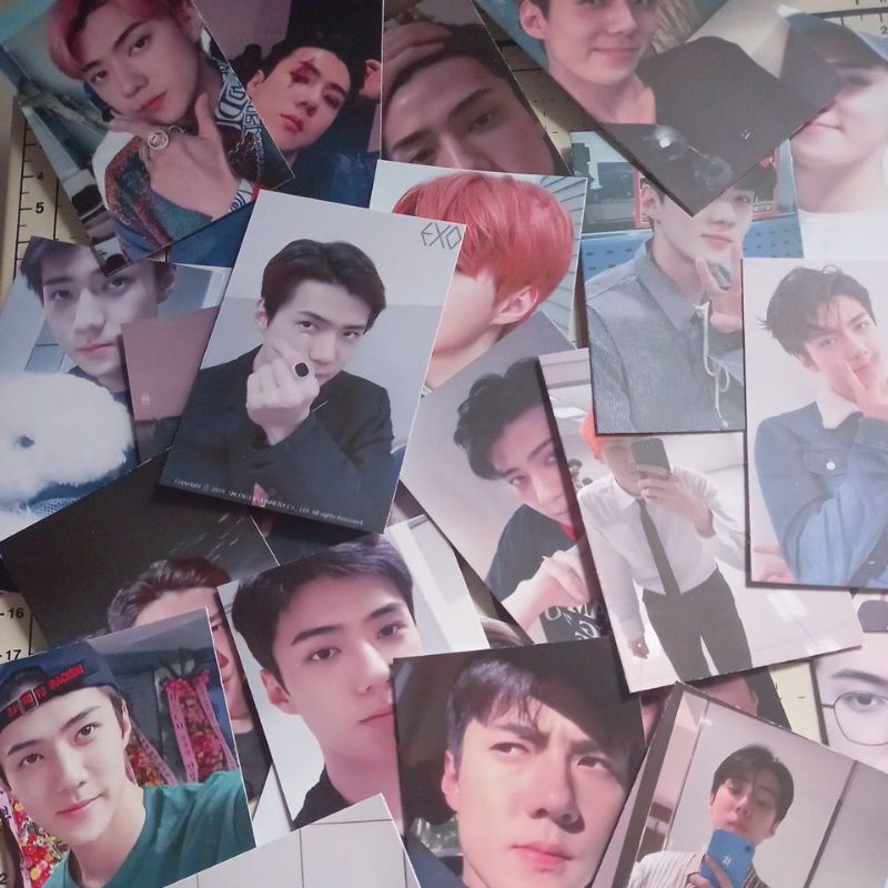 Lomo card 27 ảnh thành viên EXO - Sehun selca