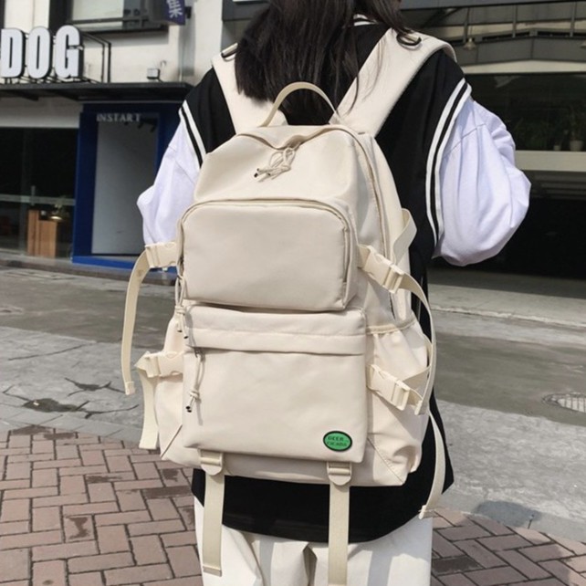 Balo Ulzzang ♥️FreeShip♥️ Cặp Đi Học Unisex Local Brand Chống Nước Đựng Laptop BL07