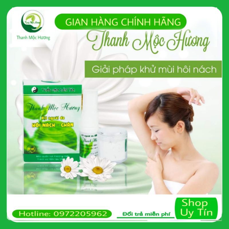 [Chính hãng]Xịt Hôi Nách -Hôi Chân Triệt Để [Chính Hãng Thanh Mộc Hương]