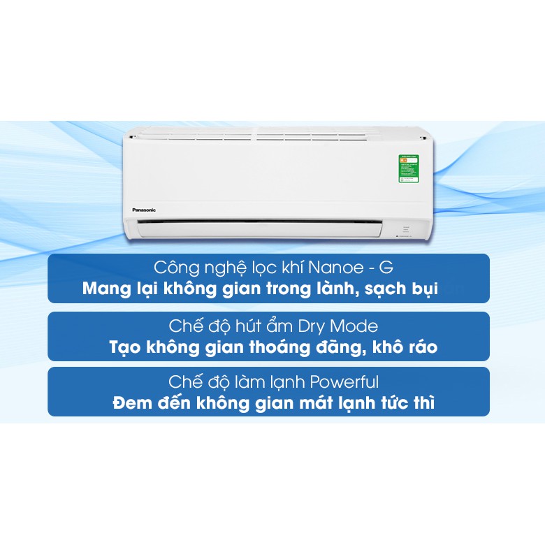 Máy lạnh Panasonic 1 HP CU/CS-N9WKH-8M (Miễn phí giao tại HCM-ngoài tỉnh liên hệ shop)