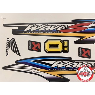 Tem 3 lớp wave 100, 50cc