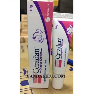 CERADAN DIAPER CREAM 10G KEM PHÒNG NGỪA VÀ GIẢM HĂM TÃ DÙNG CHO BÉ TỪ SƠ SINH TRỞ LÊN