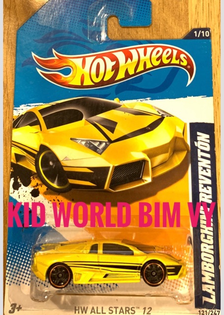 Xe mô hình Hot Wheels basic Lambor Reventon V5607.