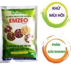 0Emzeo Khử Mùi Hôi Phân Cá, Ủ Đậu Tương Và Rác Thải Sinh Hoạt Gói 200 Gram