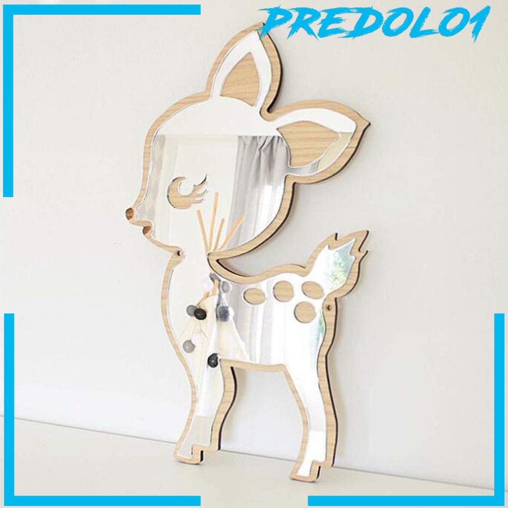 Gương Trang Điểm Treo Tường Bằng Acrylic Kèm Dây Thừng DIY 1