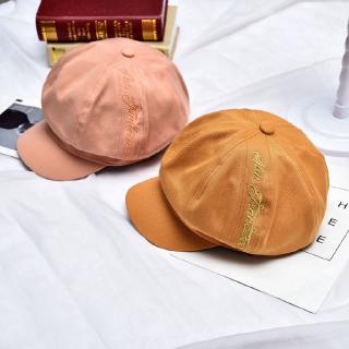 Trendy Korean style simple beret hat