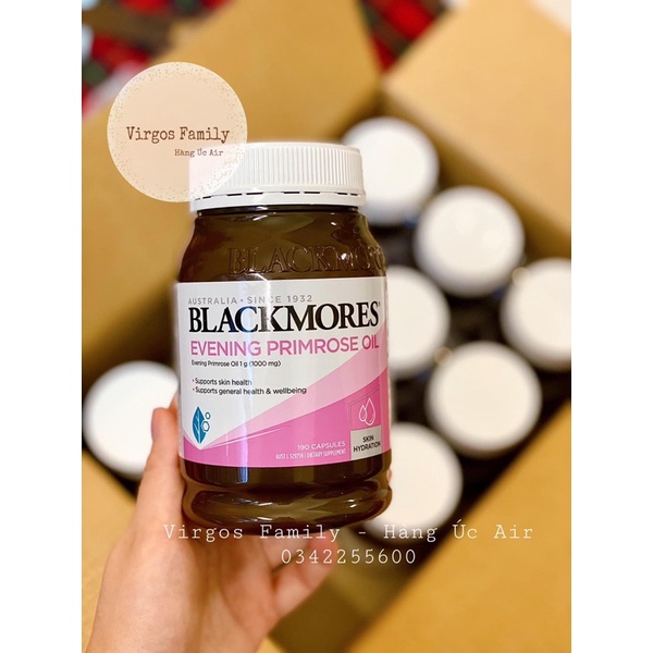 Tinh dầu hoa anh thảo Blackmores Evening Primrose Oil Úc