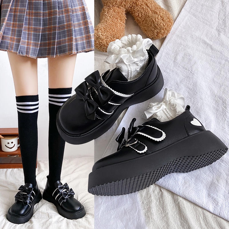 Tikp Giày Da Mũi Tròn Size 35-40/Size 35-40