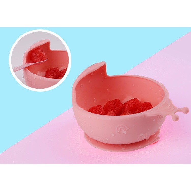 Bát Ăn Dặm Cho Bé Chống Đổ Baby About Silicon DD223