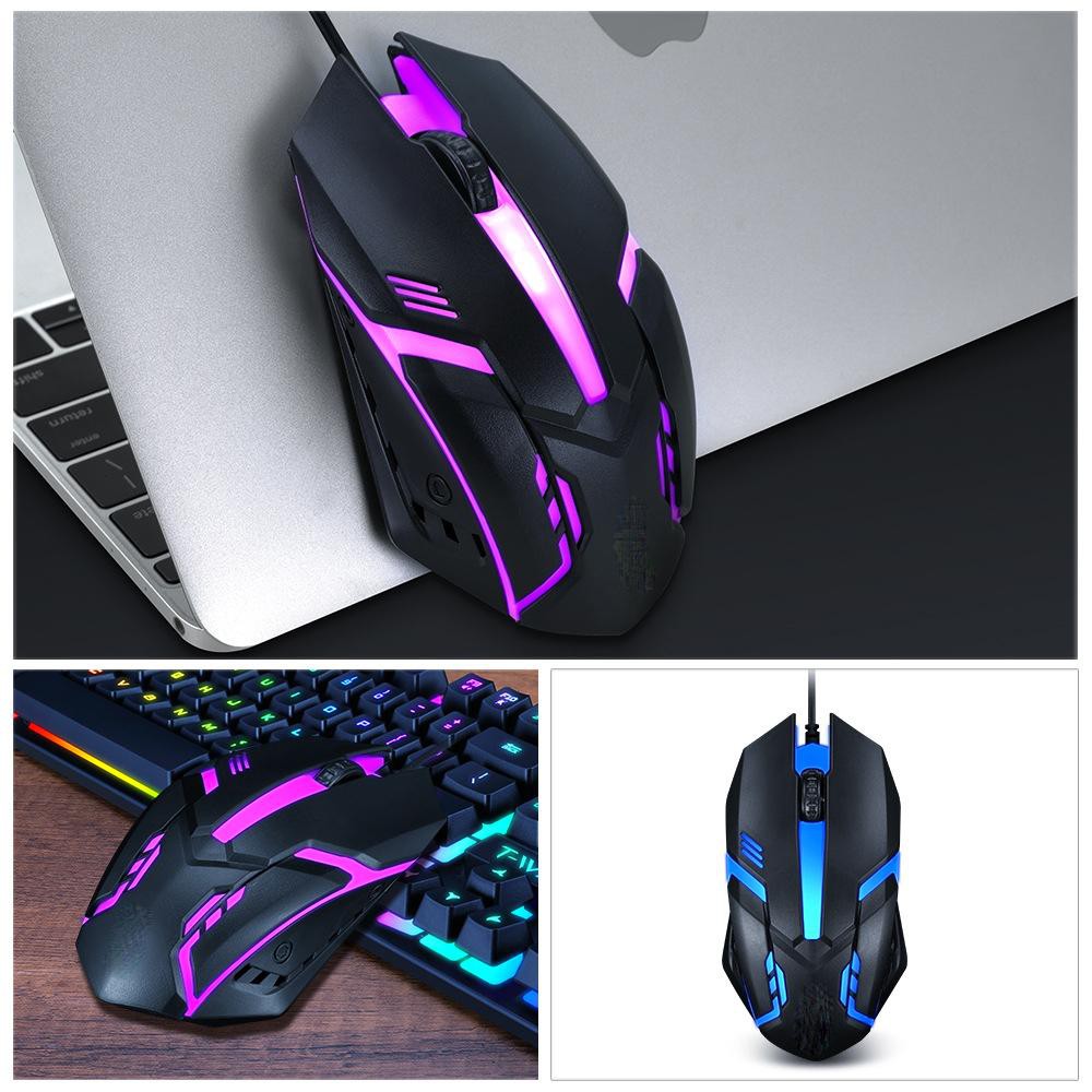 Chuột Gaming T-WOLF V1 LED USB
