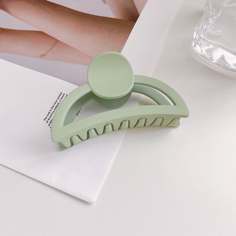 South Korea's new color crocodile clip fashion girl hairpin