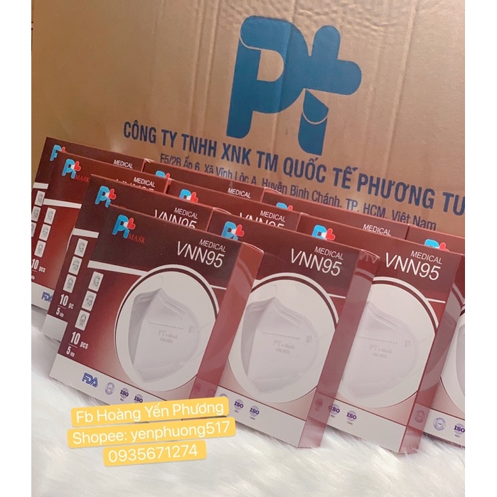 Khẩu Trang N95 PT 5 Lớp Kháng Khuẩn