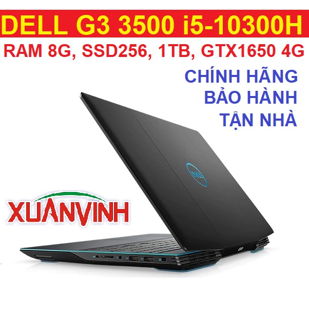 Dell Inspiron 15 G3 3500 70223130 Core i5-10300H 8GB SSD256GB 1TB GTX1650 4G Phiên bản 2020 New 100% Chính Hãng