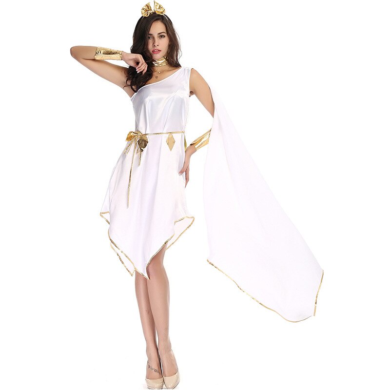 Đầm Hóa Trang Halloween Nữ Thần Hy Lạp Quyến Rũ