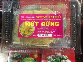 Mứt gừng Đà Lạt