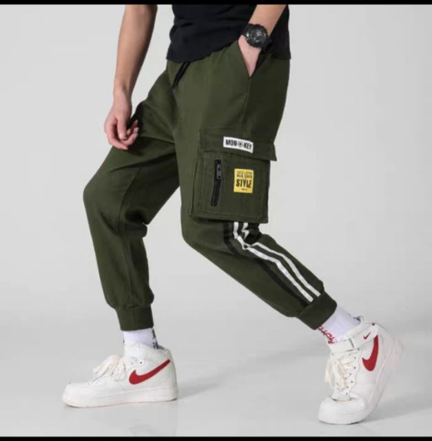 QUẦN JOGGER KAKI BO ỐNG STYLE UNISEX TT10