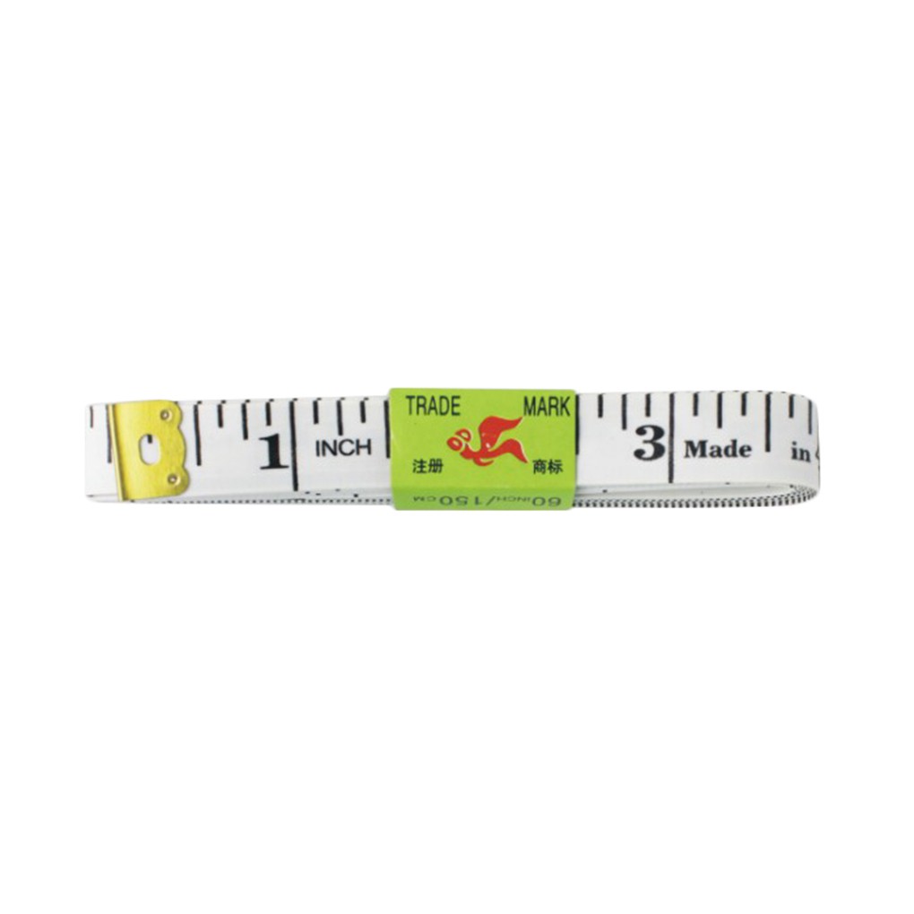 Thước dây đo quần áo 2 mặt 2 đơn vị Inches/Centimeters
