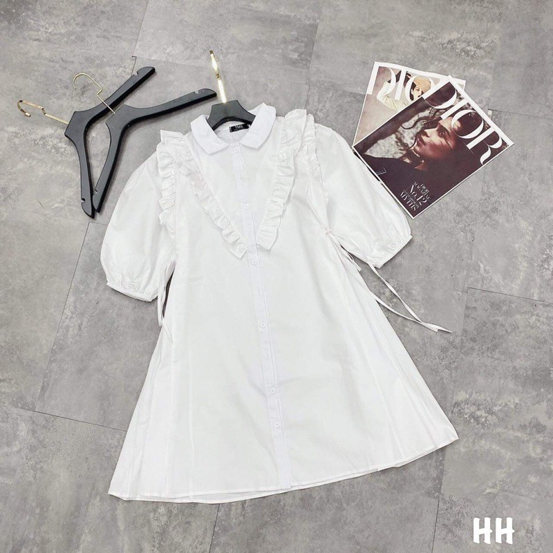 Váy viền bèo V HS75