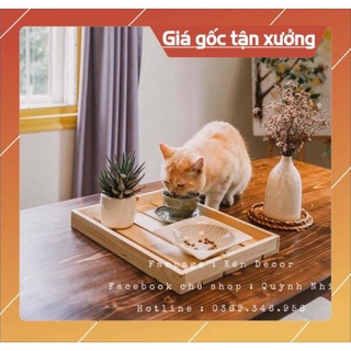 Khay gỗ Quế để đồ siêu xinh