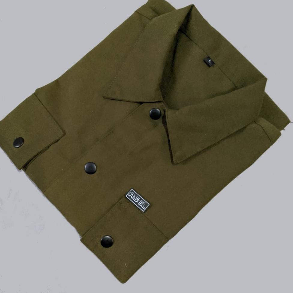 Sẵn Sàng GANÁo Khoác Nam Vải Bố Parka Mùa Xuân Size M L XL XXL