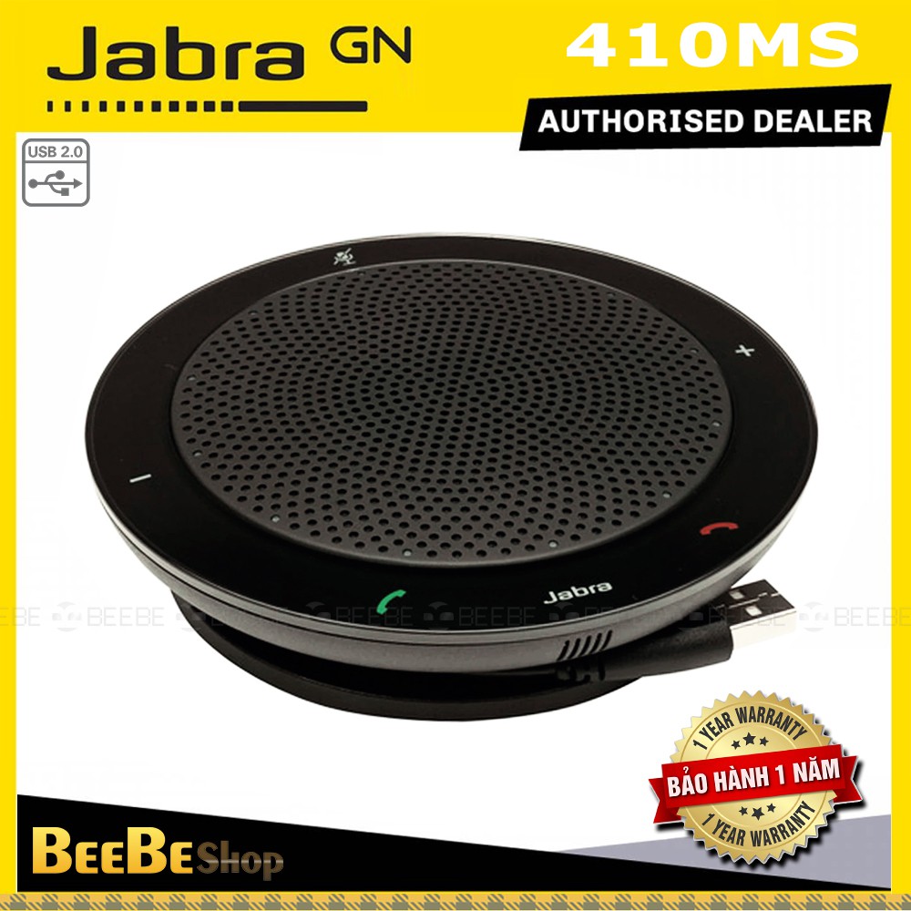 Jabra 410 MS - Micro Kèm Loa Họp Trực Tuyến Chuyên Nghiệp