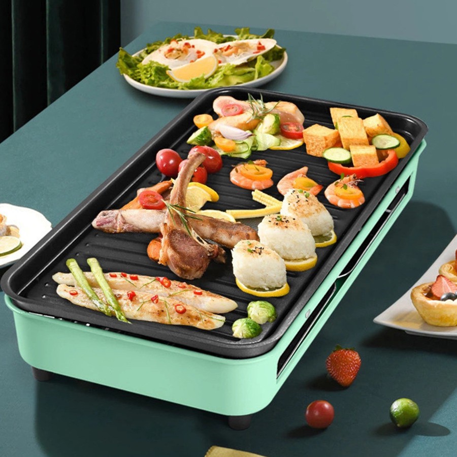 Bếp nướng điện không khói Goodhouse - Tốc độ nướng nhanh, tiết kiệm điện năng, chống dính cực tốt