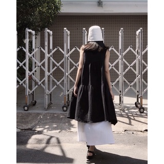 Đầm tầng muslin