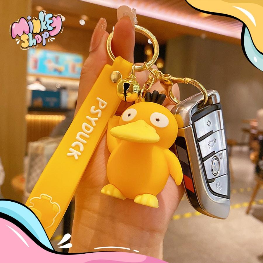 Móc Khoá Vit Donan Pokemon PM Đáng Yêu Dễ Thương Phụ Kiện Túi Xách, Balo, Cặp Xách, Oto Cute 02MKV -Minkey