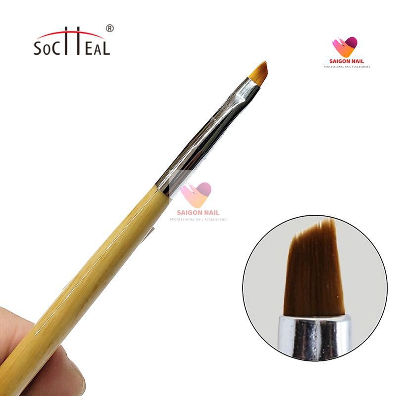 Cọ xéo Socheal cán gỗ