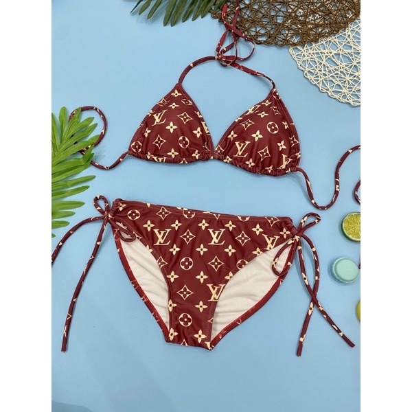 Bikini, đồ bơi hai mảnh sexy siêu sang chảnh đen, da beo bikiniMe R59