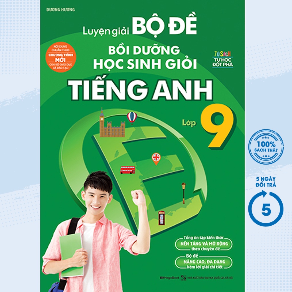 Sách - Luyện Giải Bộ Đề Bồi Dưỡng Học Sinh Giỏi Tiếng Anh Lớp 9