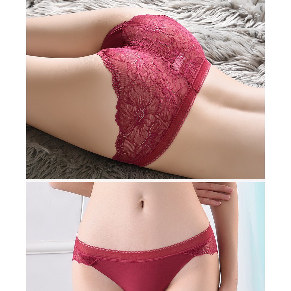 Quần Lót Nữ ❤️FREESHIP❤️ Quần Lót Đúc Su thiết kế phối ren cao cấp tôn dáng gợi cảm sexy quyến rũ mã 8423 | BigBuy360 - bigbuy360.vn