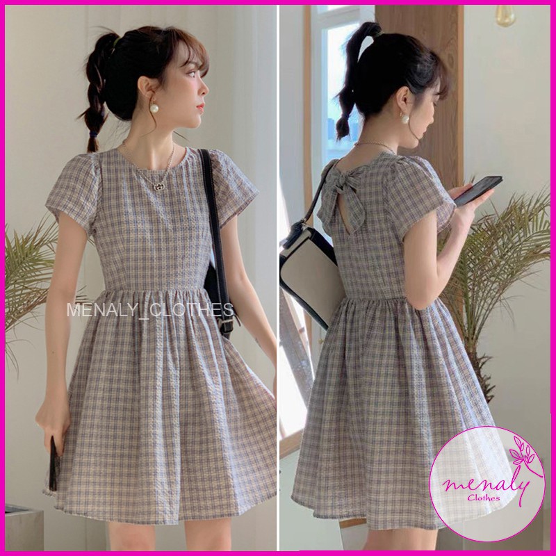Váy babydoll dáng xòe nữ