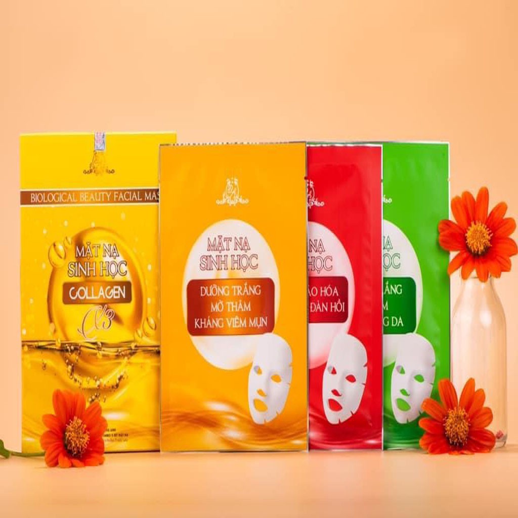 [CHÍNH HÃNG] MẶT NẠ SINH HỌC COLLAGEN X3 - HỘP 5 MẶT NẠ MỸ PHẨM ĐÔNG ANH | BigBuy360 - bigbuy360.vn