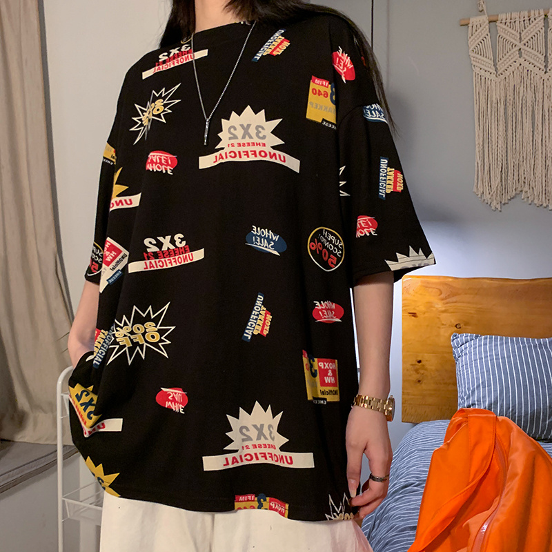 Áo Thun Tay Ngắn Thiết Kế Đơn Giản Thời Trang Trẻ Trung Cho Nữ