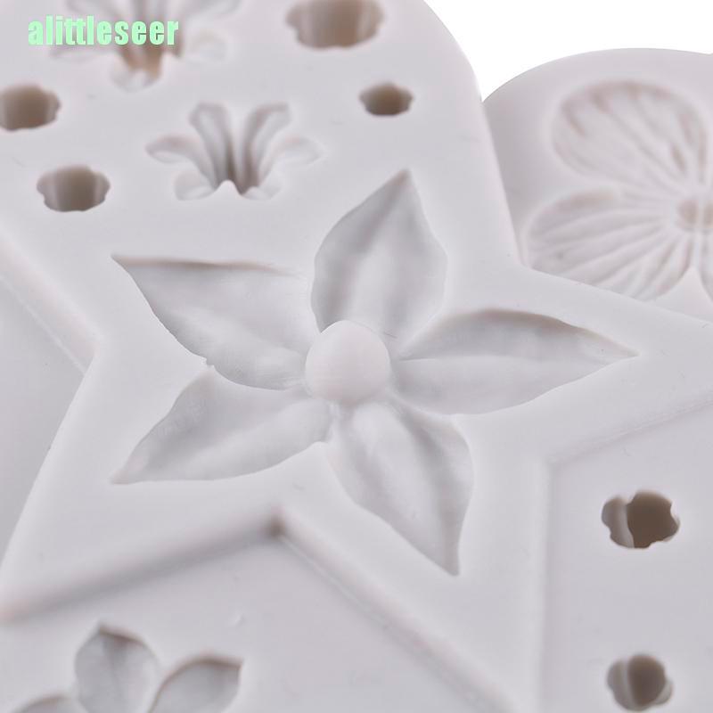 Khuôn silicone Tạo Hình Hoa Trang Trí Bánh