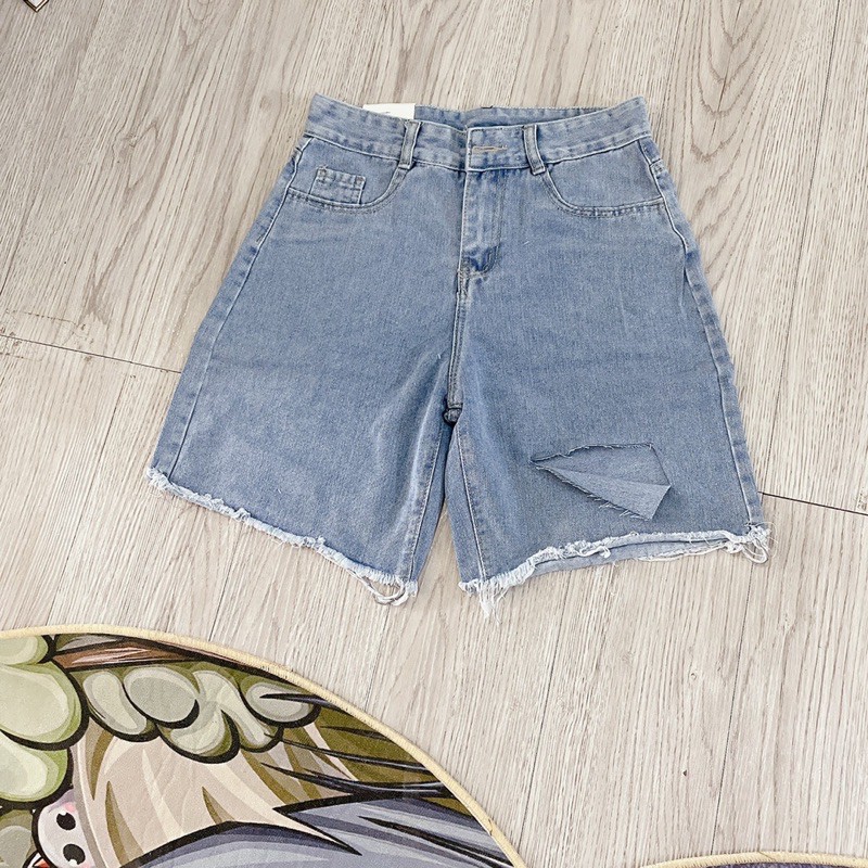 Quần sooc bò xẻ to DH8