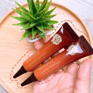 KEM DƯỠNG MẮT VÀ MÔI INNISFREE CAULIFLOWER MUSHROOM VITA LIP & EYE CREAM
