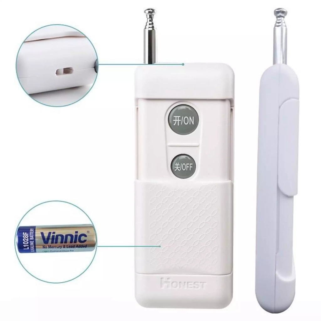 Remote điều khiển từ xa 1km Honest bằng sóng