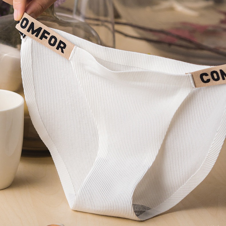 Quần Lót Nữ Cotton Gân Tăm Thoáng Mát Dáng Thể Thao P501