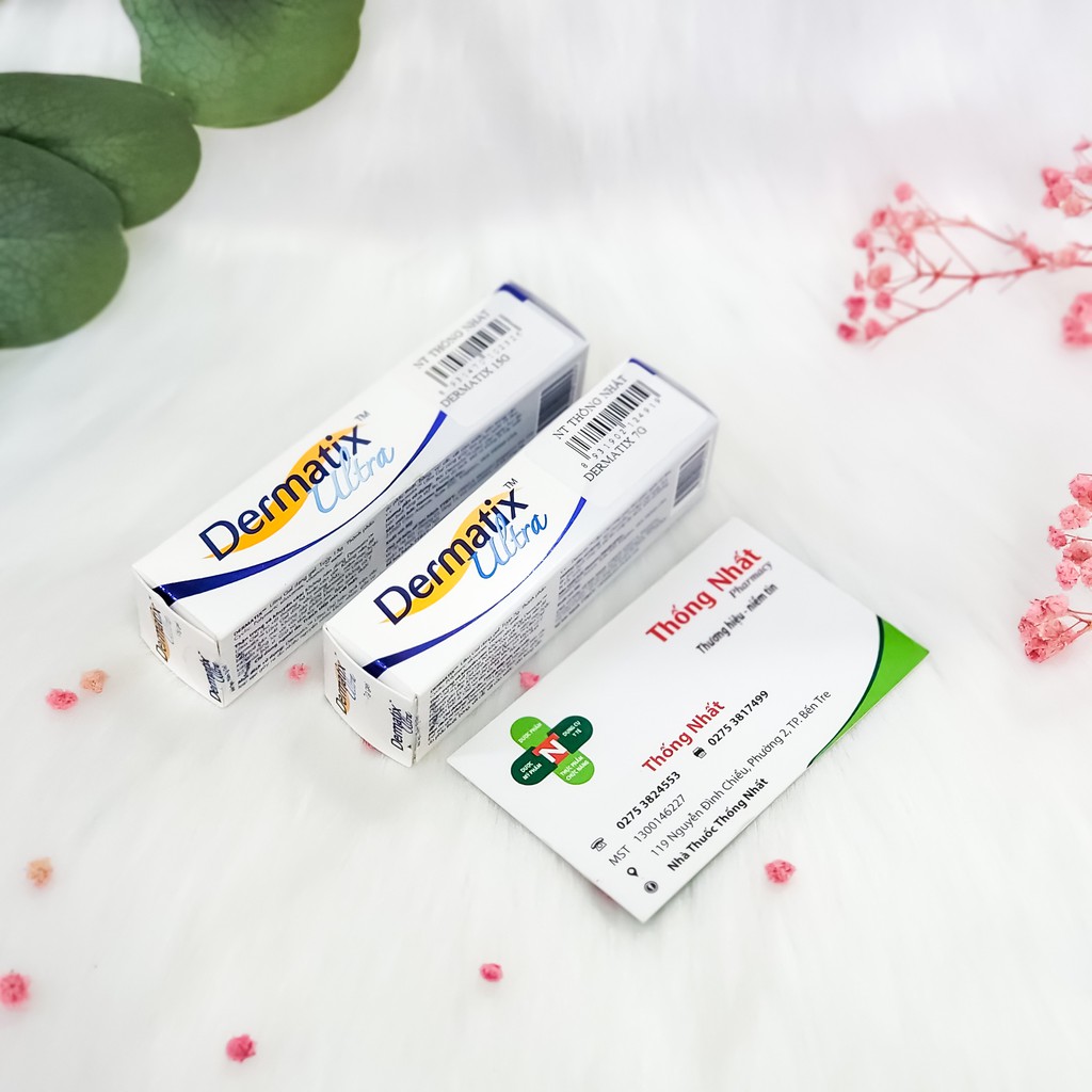 Kem liền sẹo, mờ thâm, giảm ngứa Dermatix Ultra Tuýp 7g/15g