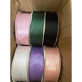 cuộn 3m ruy băng satin 2 mặt 4cm