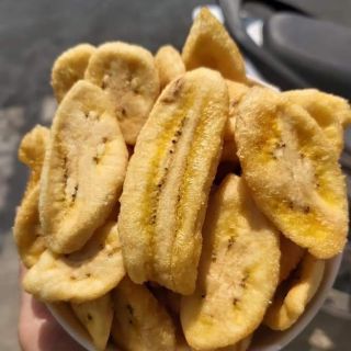 1kg chuối sấy giòn xuất khẩu siêu ngon