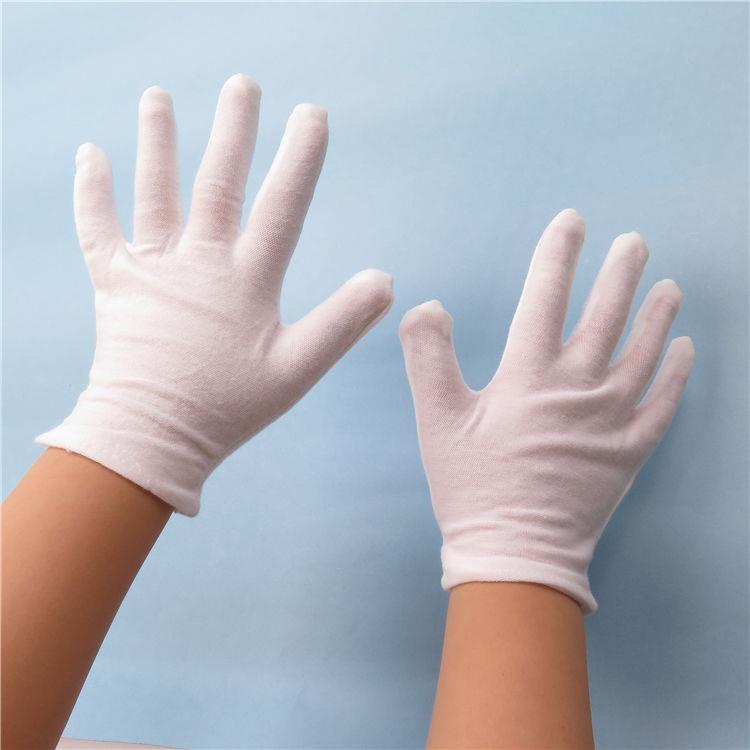 Găng Tay cotton Mỏng Màu Trắng Dành Cho Bé Trai Và Bé Gái Tiểu Học