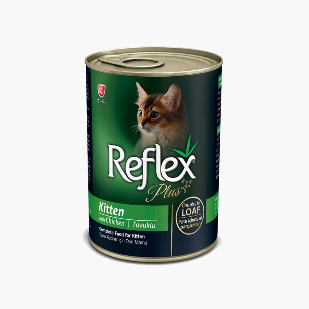 Pate cho mèo Reflex Plus lon 400g