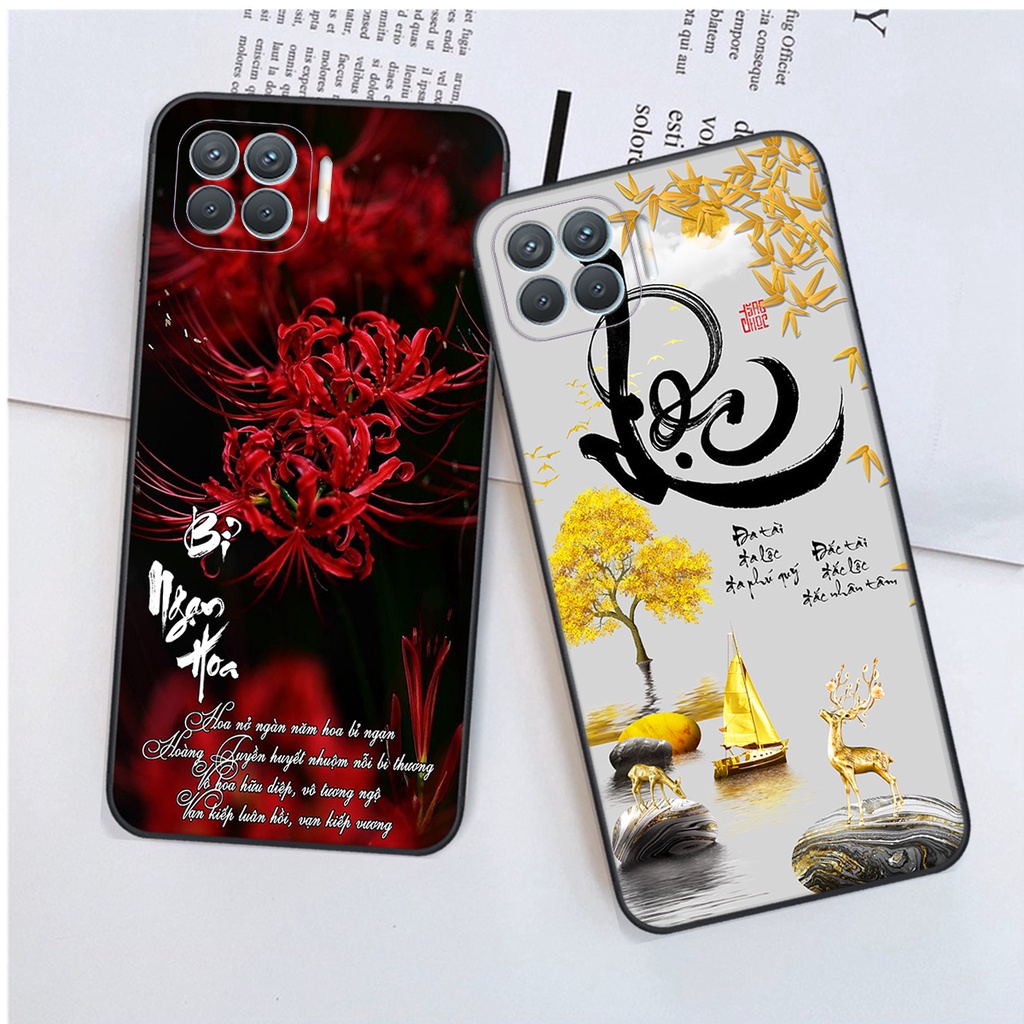 Ốp lưng Oppo A73 / A93 in hình chữ tài chữ lộc, Cha Mẹ, bình an SIÊU ĐẸP