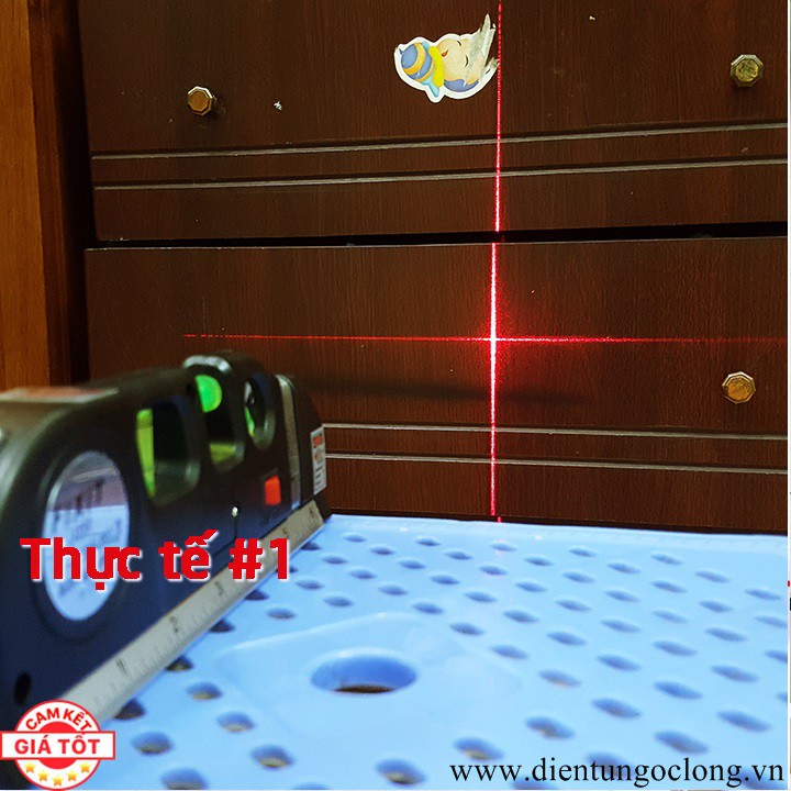 Thước Nivo, thước laser, căn mực 4in1 Laser Level Pro 3