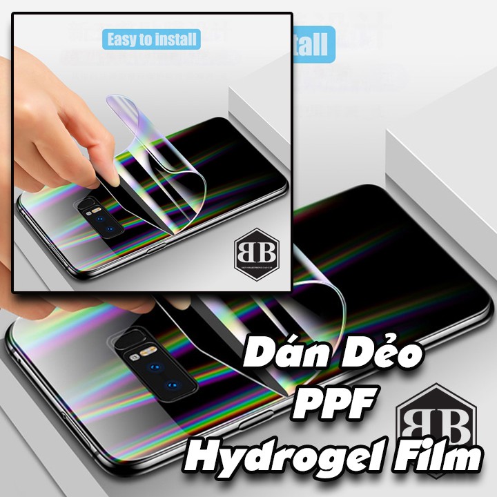 Dán dẻo hydrogel film PPF điện thoại Oppo RENO 10X mặt trước mặt sau không viền