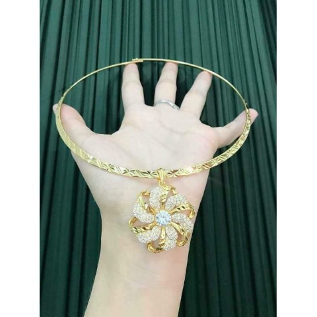 Vòng Cổ Hoa Mai (Tặng Kèm Vòng Tay)